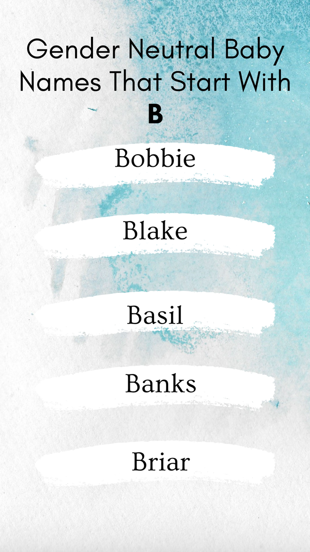 Baby girl names that start with the letter B