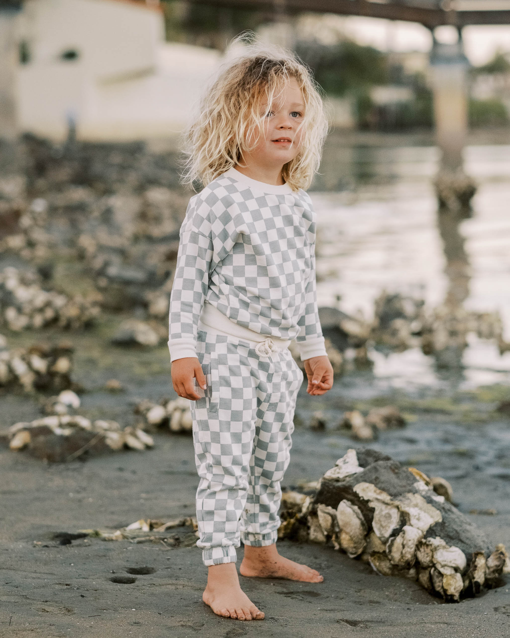 Long Chore Coat || Blossom Embroidery, 6-7Y at Rylee + Cru
