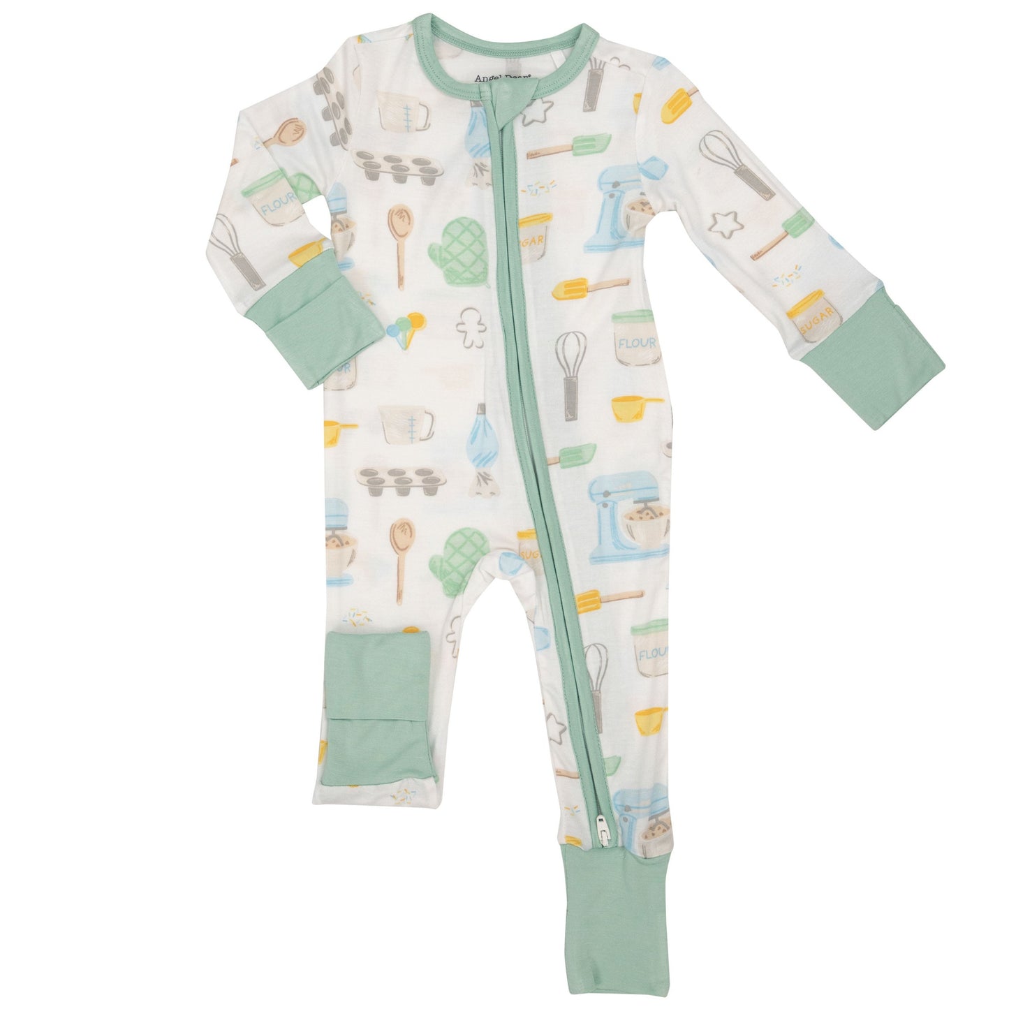 2-Way Zip Romper, Baking Tools
