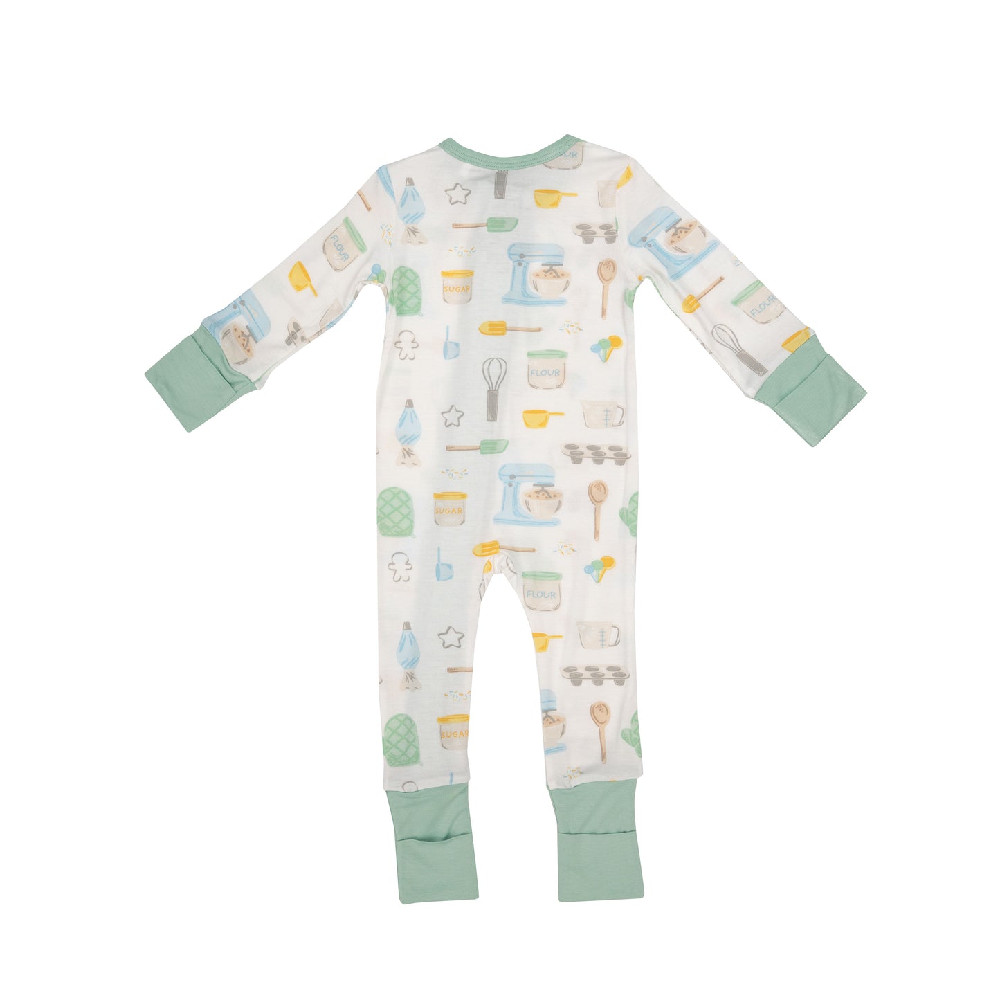 2-Way Zip Romper, Baking Tools