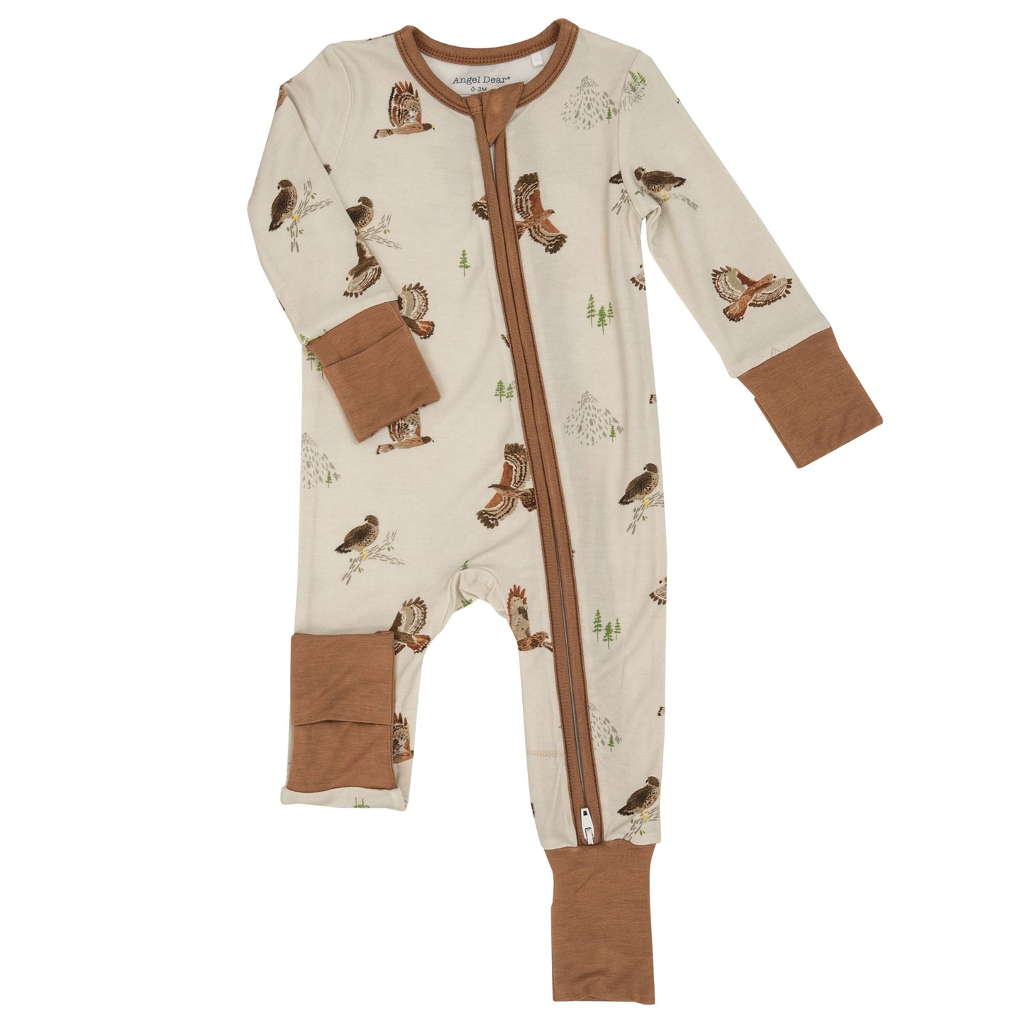 2-Way Zip Romper, Hawks