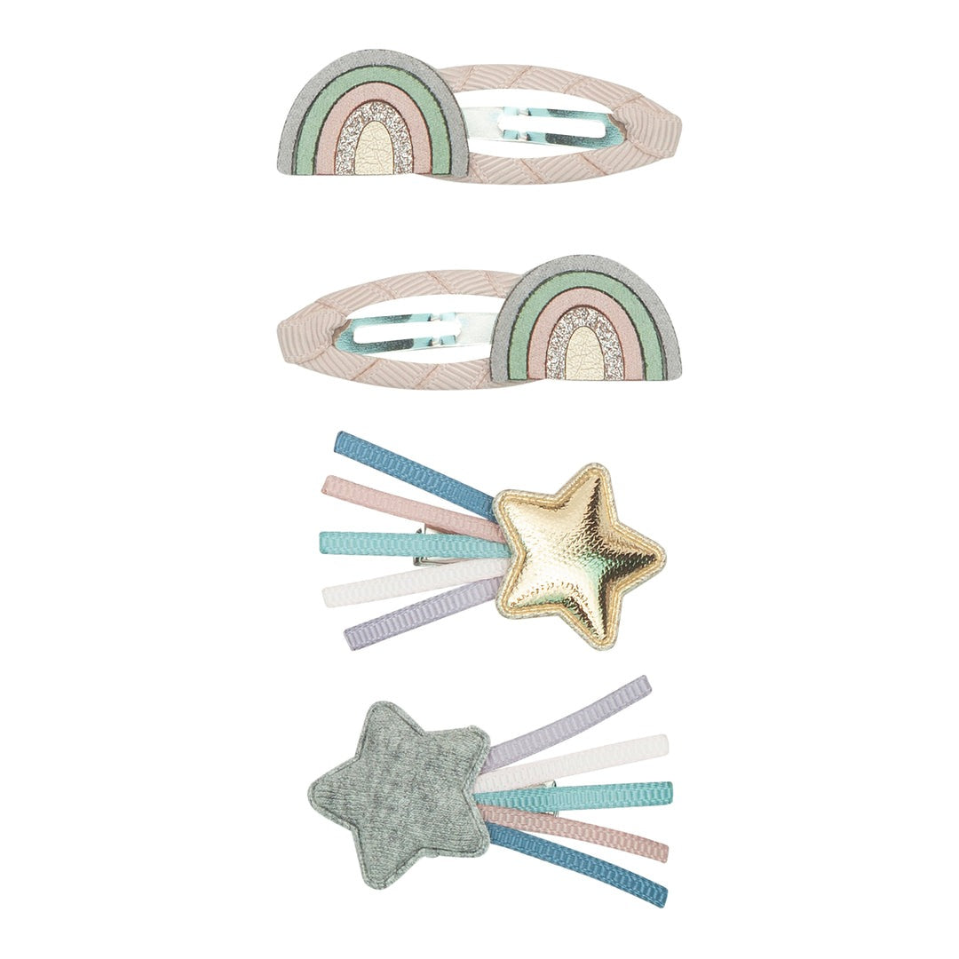 Dreamer Over the Rainbow Hair Clip Set