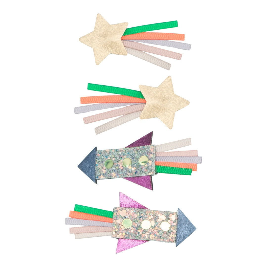 Rocket Man Hair Clip Set