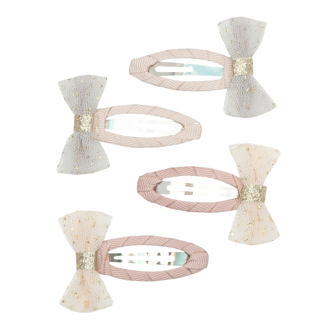 Ballet Bow Clic Clac Hair Clips