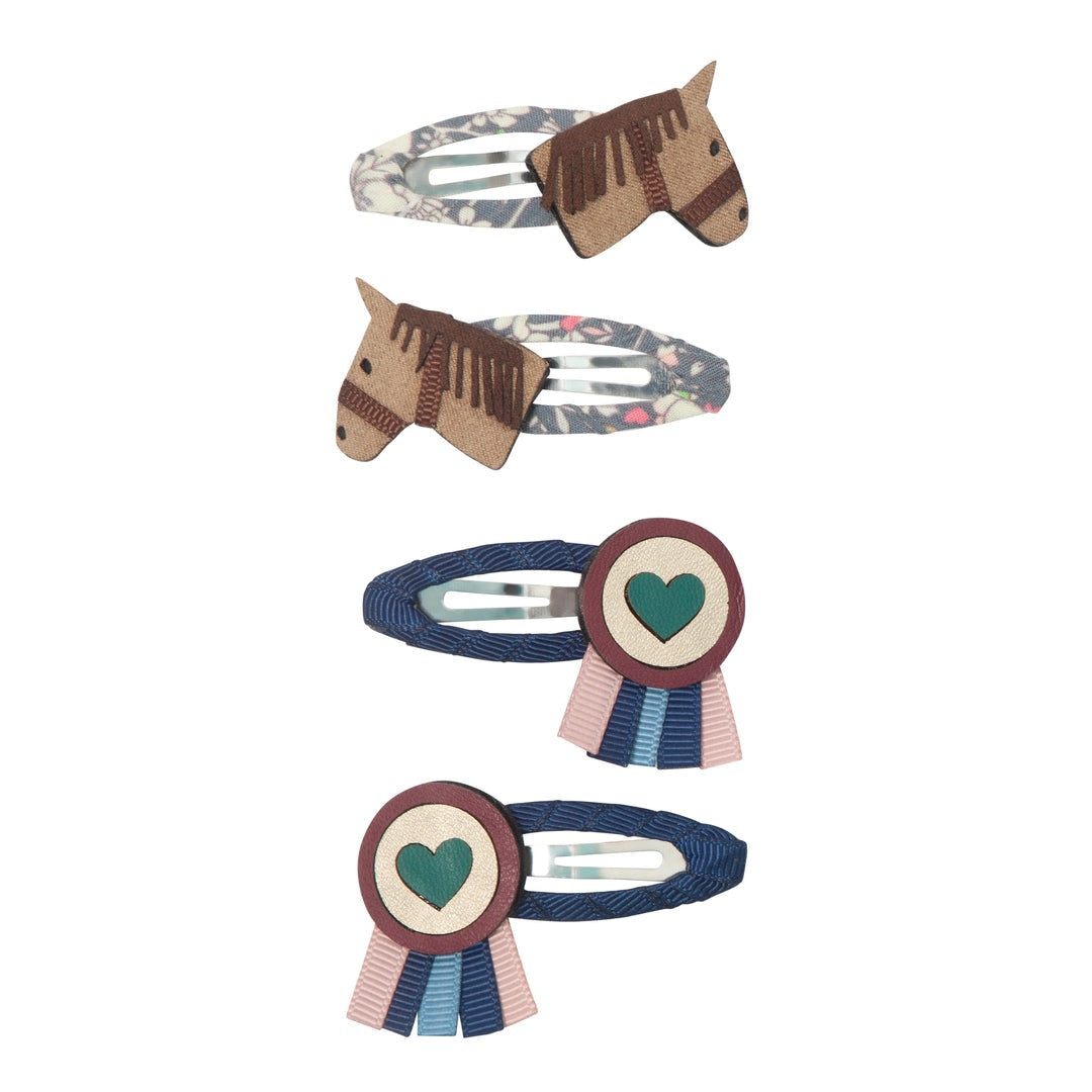 Pony Club Hair Clip Set