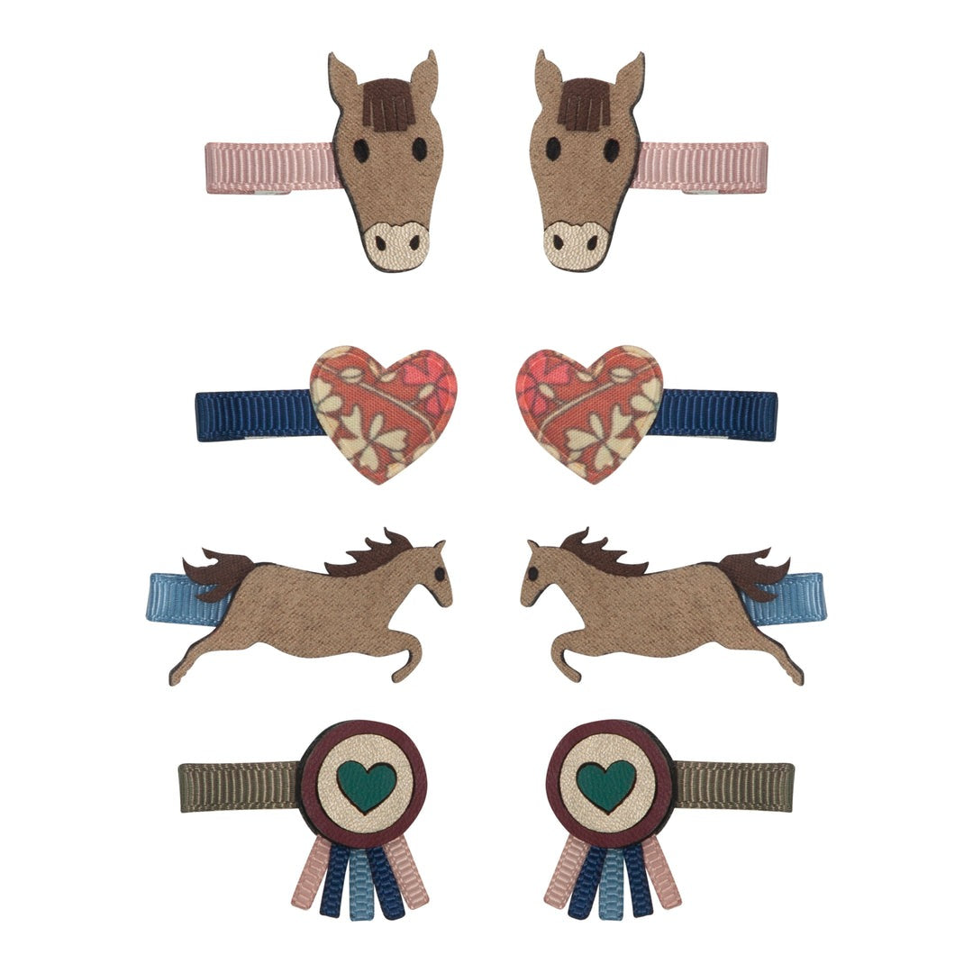 Pony Club Mini Hair Clip Set