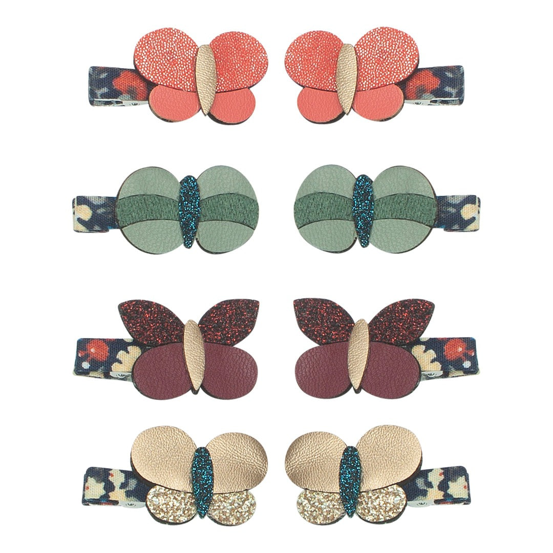Bonnie Butterfly Mini Hair Clip Set