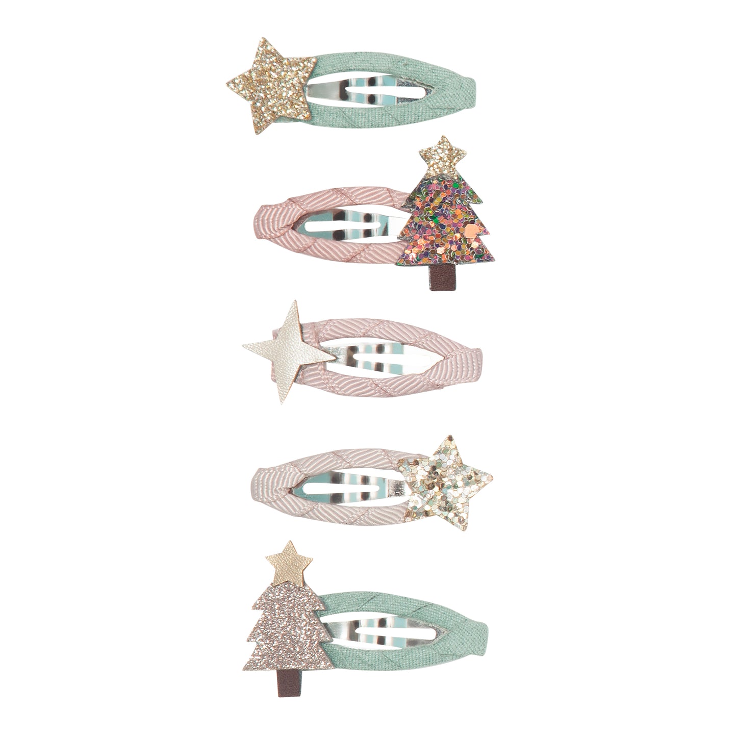 Christmas Tree Mini Hair Clips