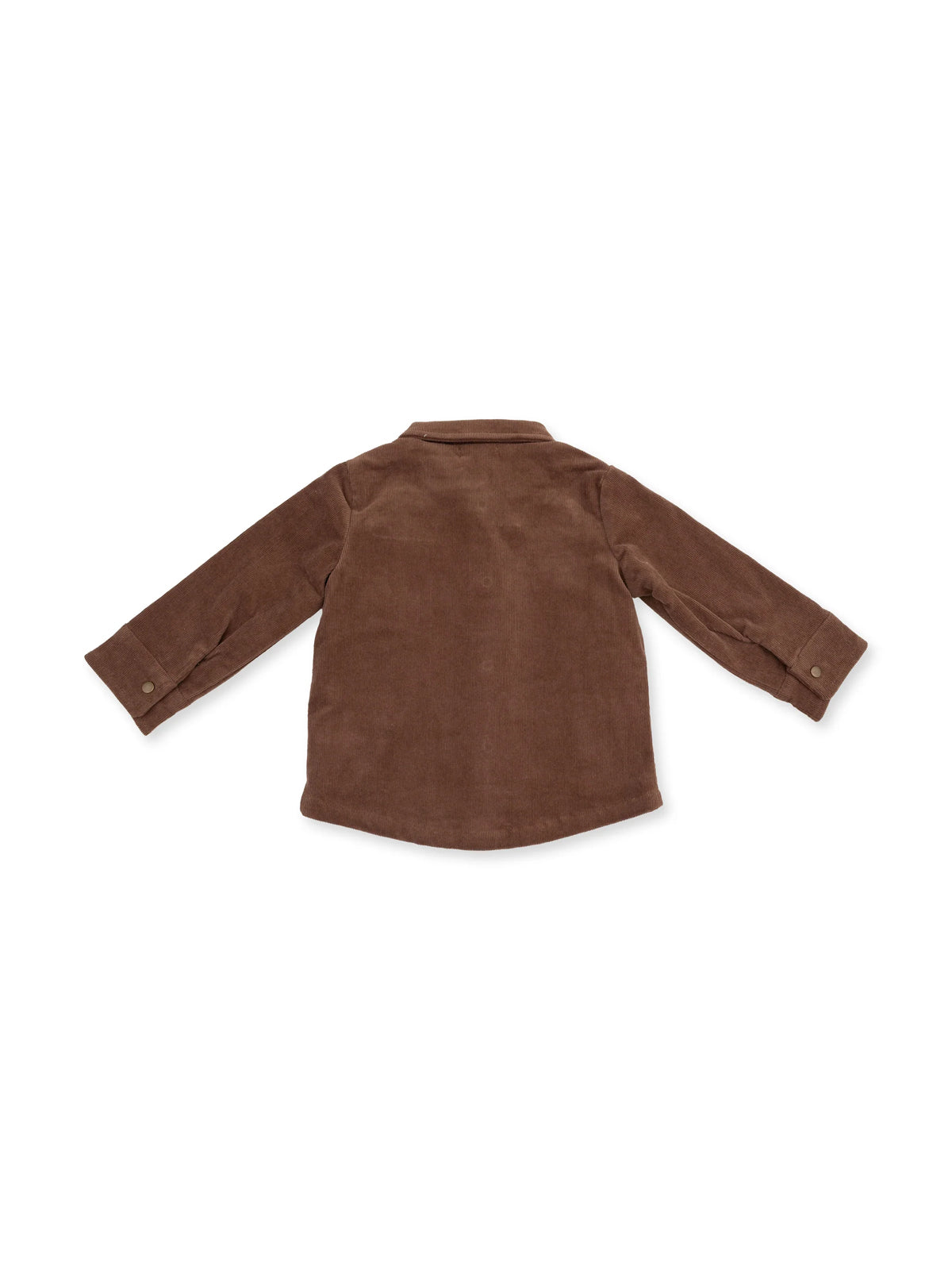 Corduroy Shacket, Beaver Fur