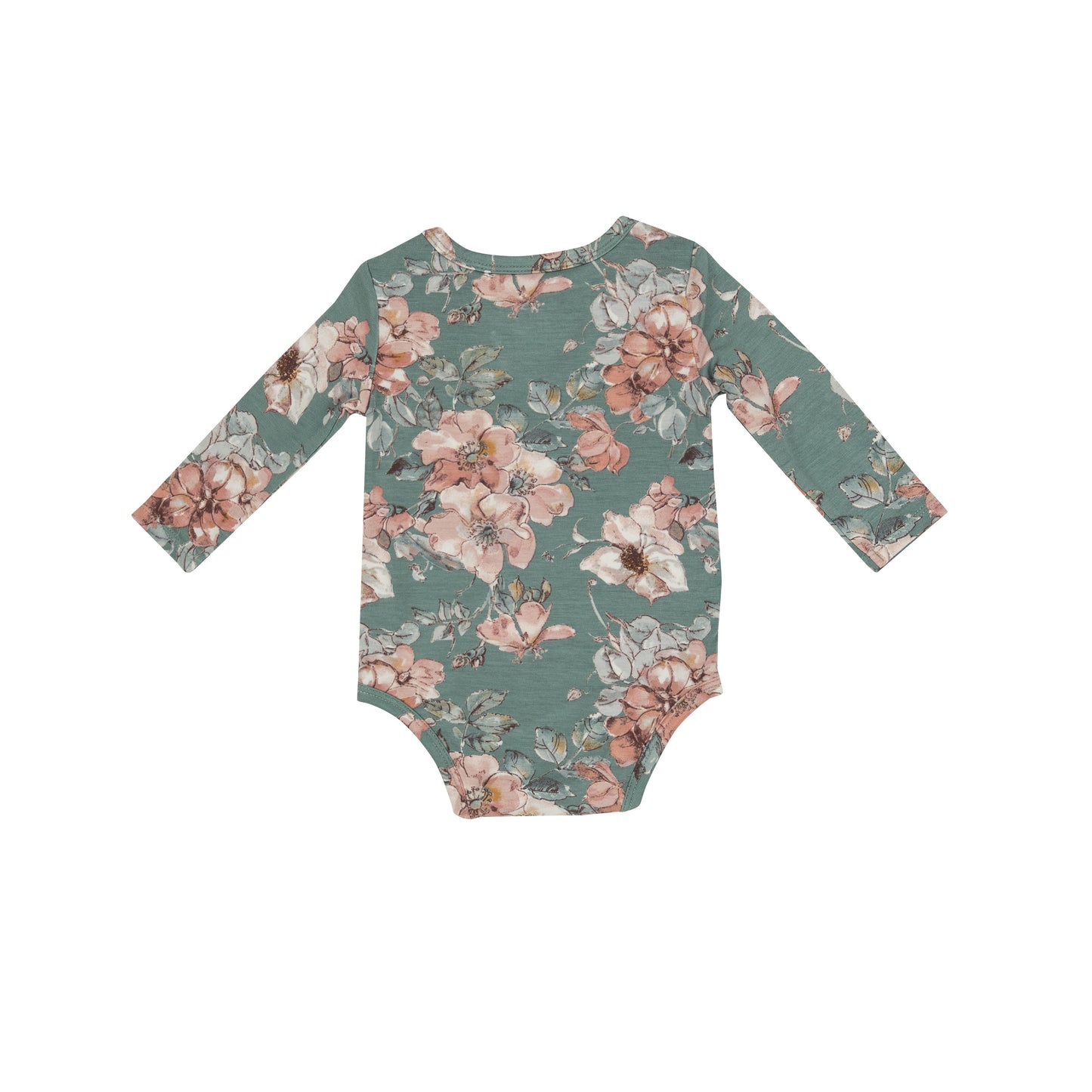 Long Sleeve Bodysuit, Woodrose Green