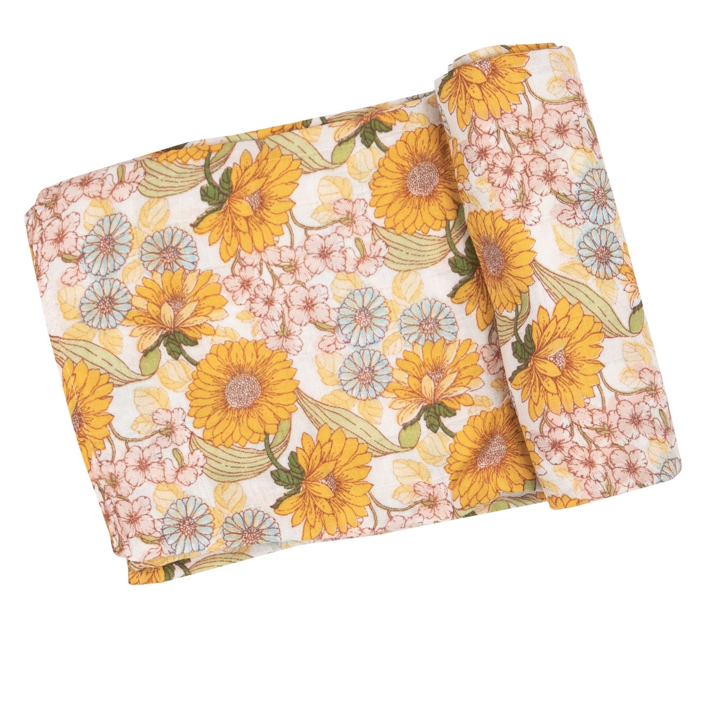 Muslin Swaddle, Sunflower Child