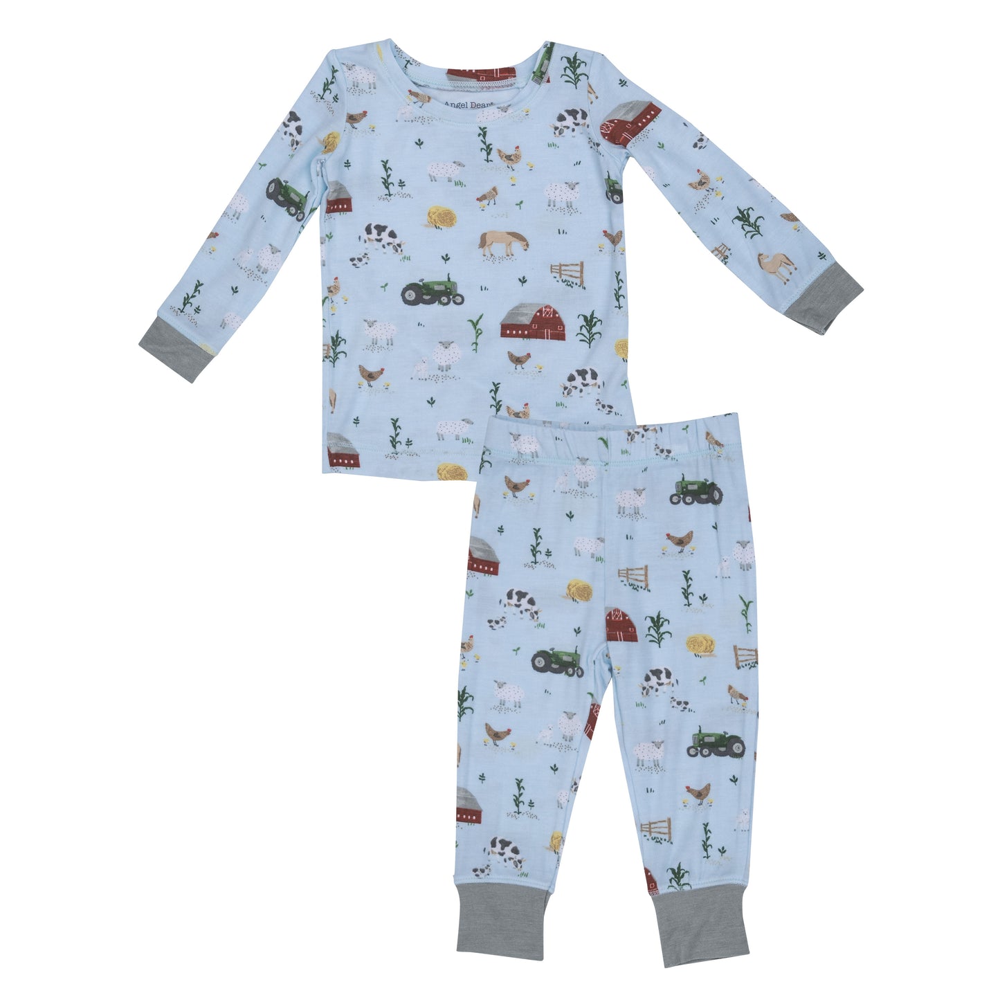 2-Piece Lounge Wear Set, Big Red Barn Blue