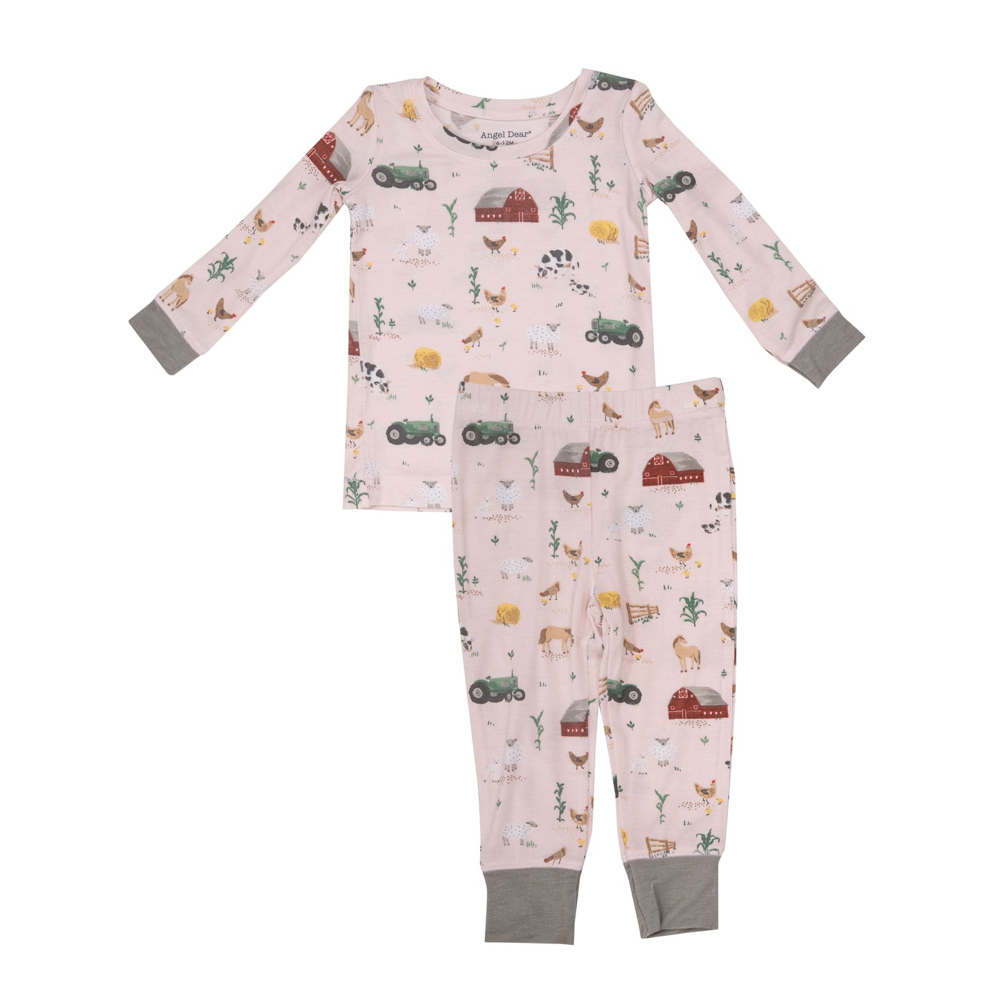 2-Piece Lounge Wear Set, Big Red Barn Pink