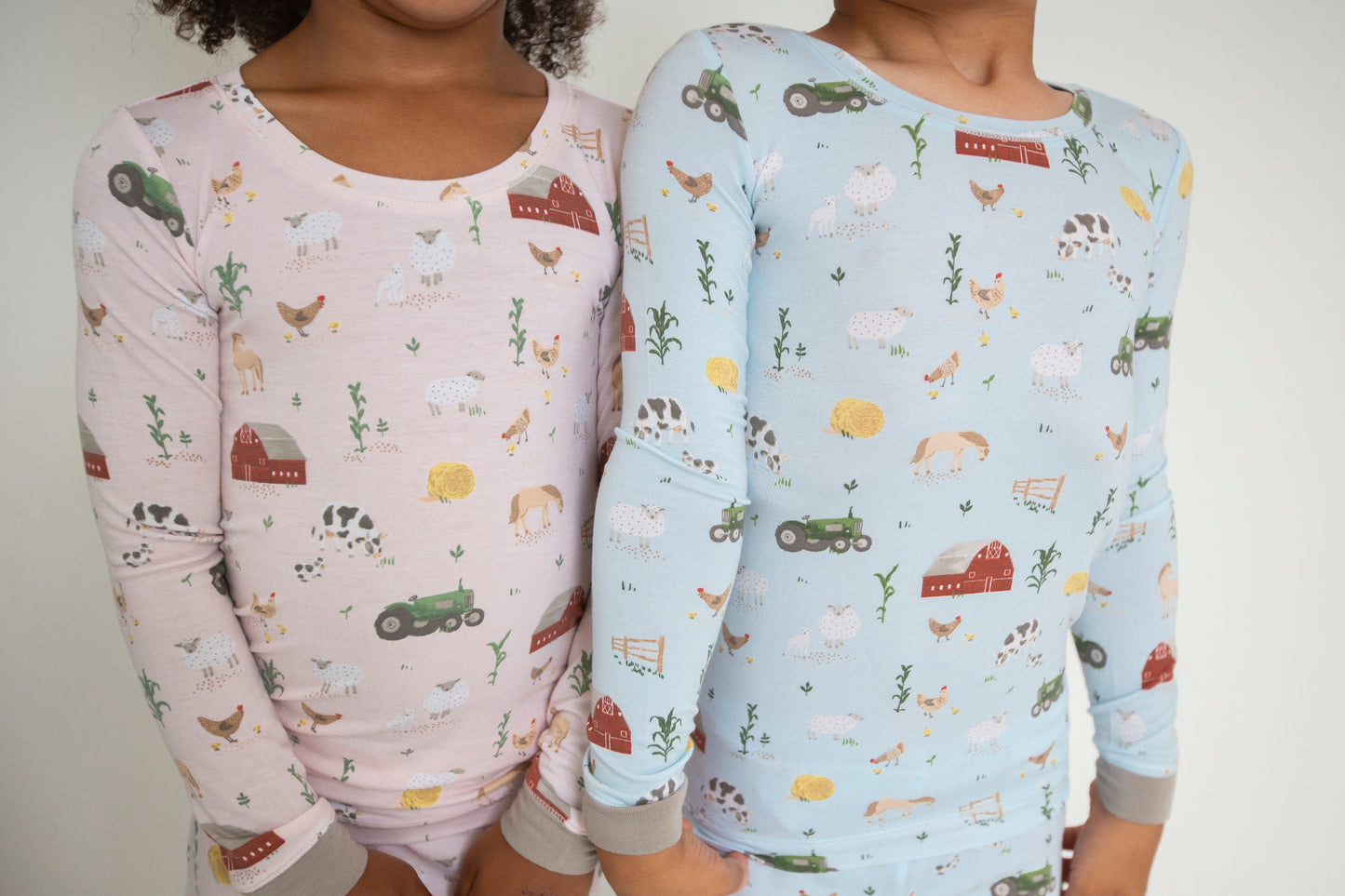 2-Piece Lounge Wear Set, Big Red Barn Pink