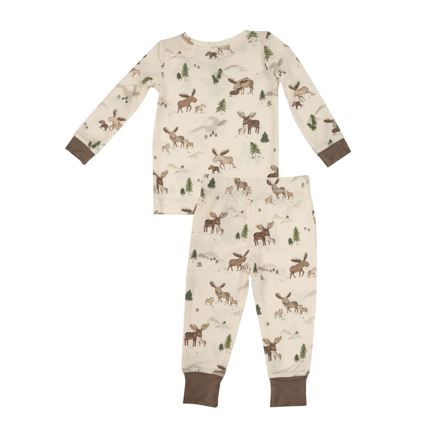 2-Piece Lounge Wear Set, Moose Family