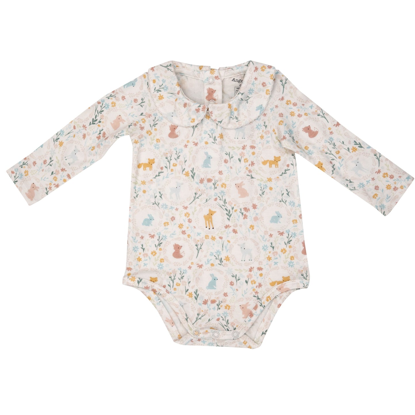 Peter Pan Collar Bodysuit, Pretty Woodland Cameos