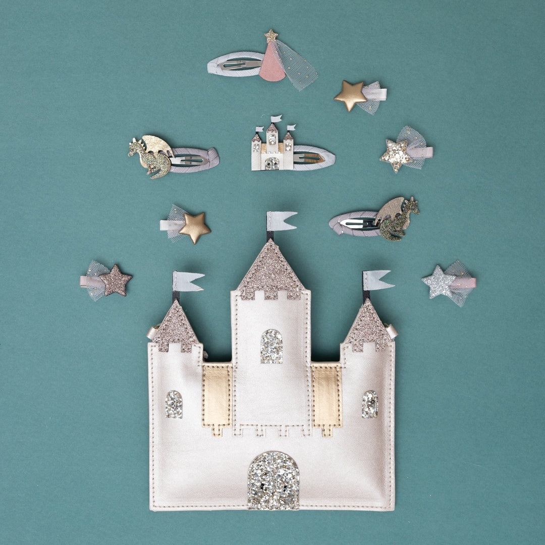 Fairytale Castle Hair Clip Set