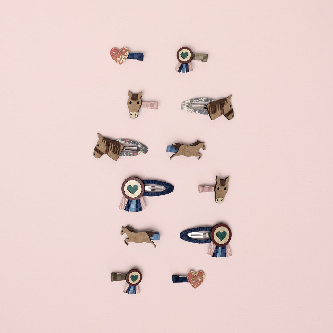 Pony Club Mini Hair Clip Set