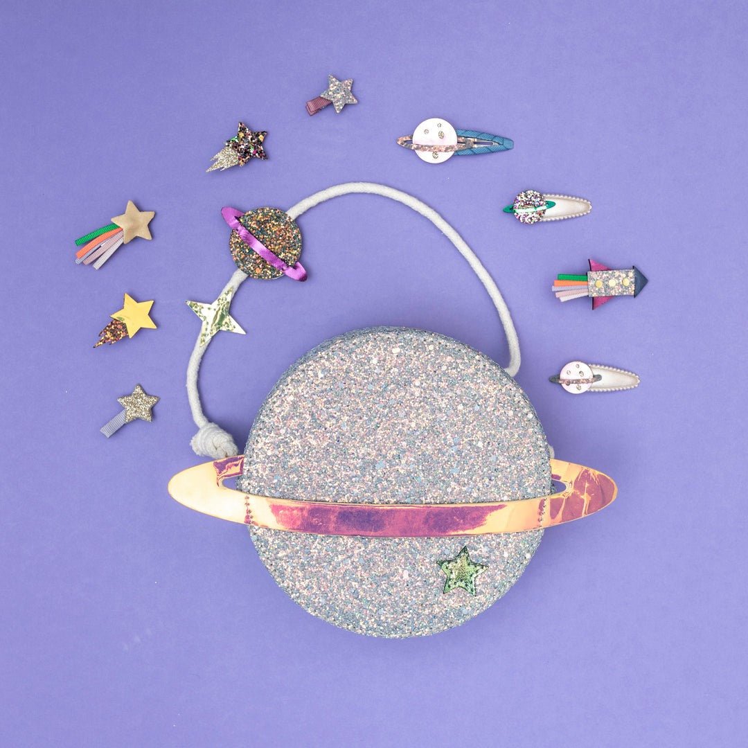 Solar System Glitter Bag