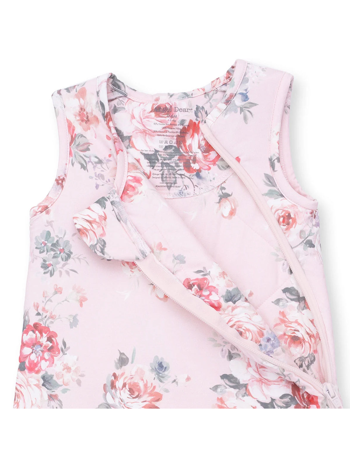 Sleep Bag, Painterly Rose Bouquets