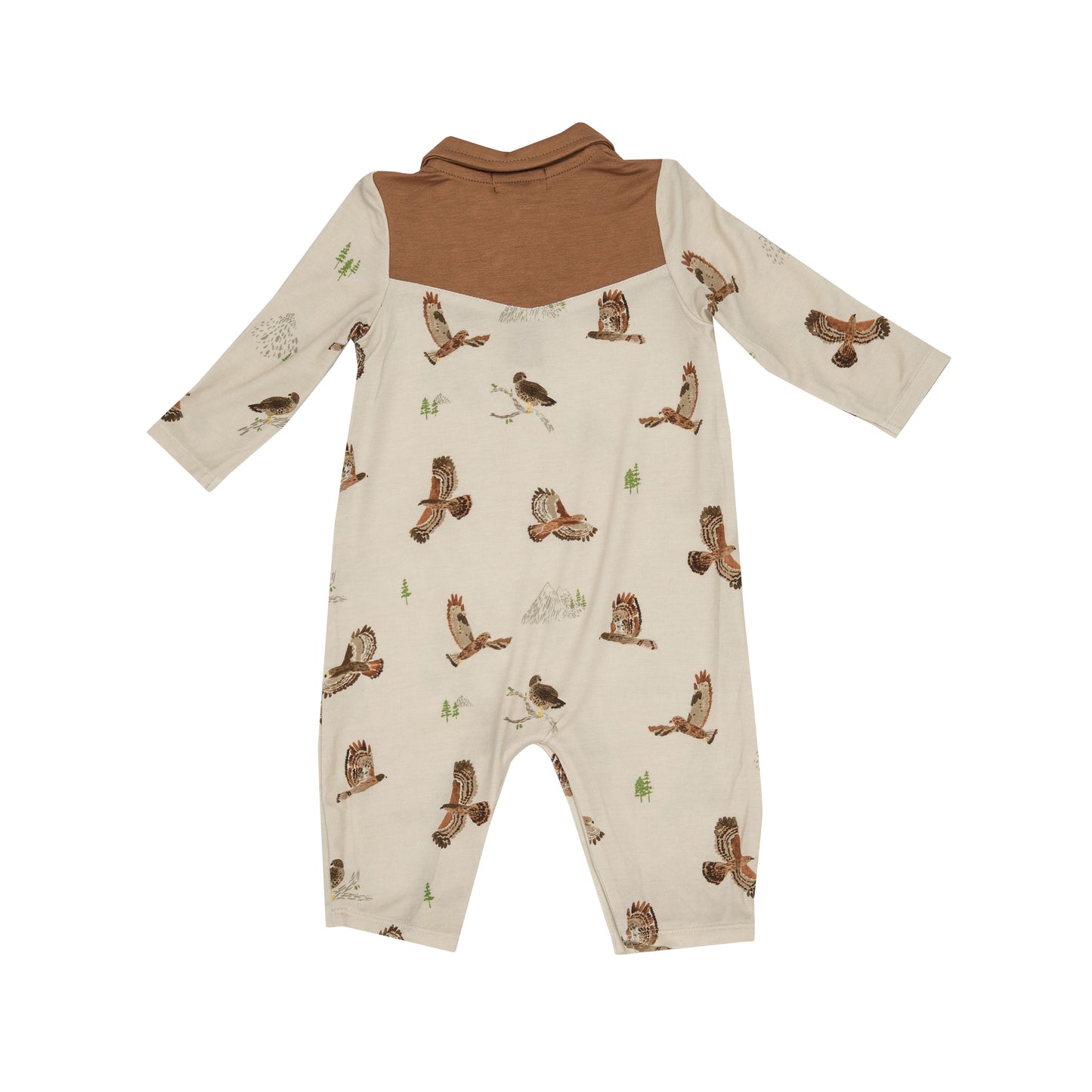 Long Sleeve Cowboy Romper, Hawks