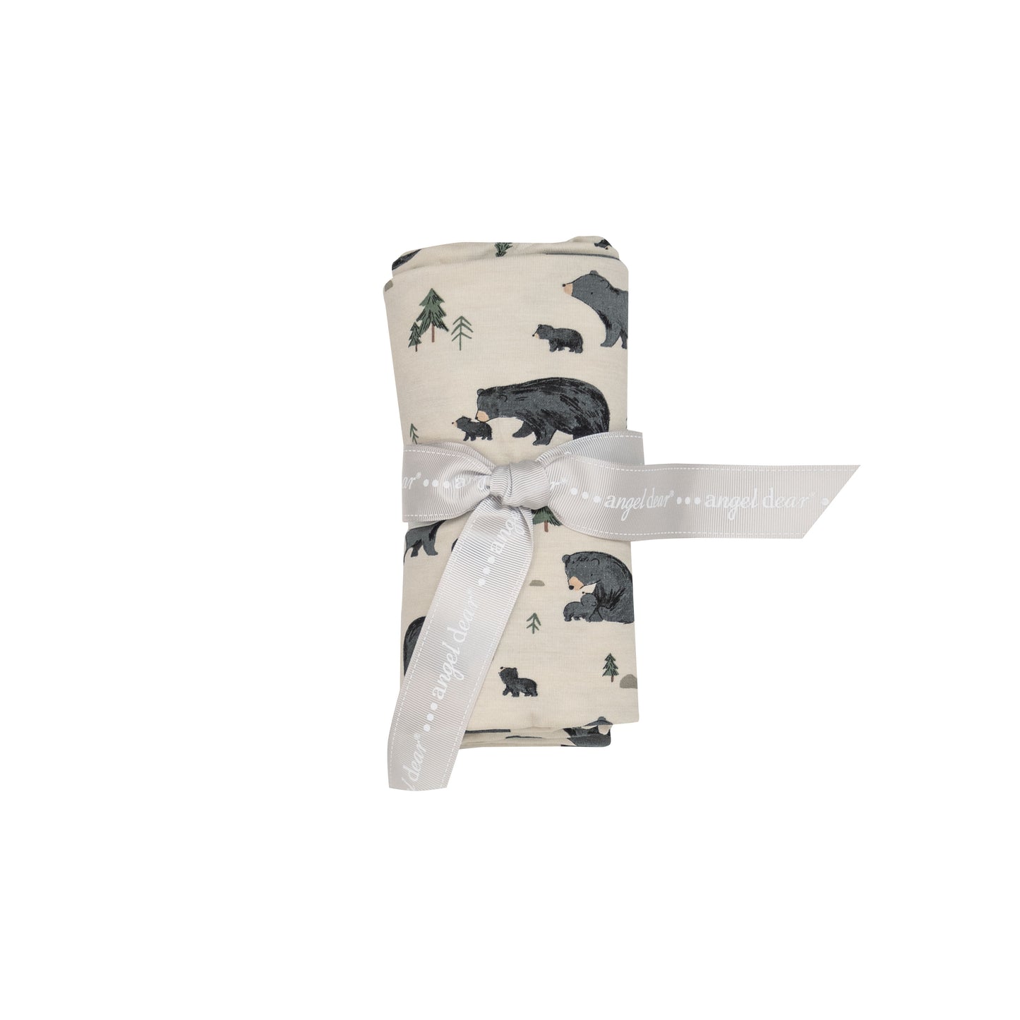 Stretch Swaddle, Black Bear