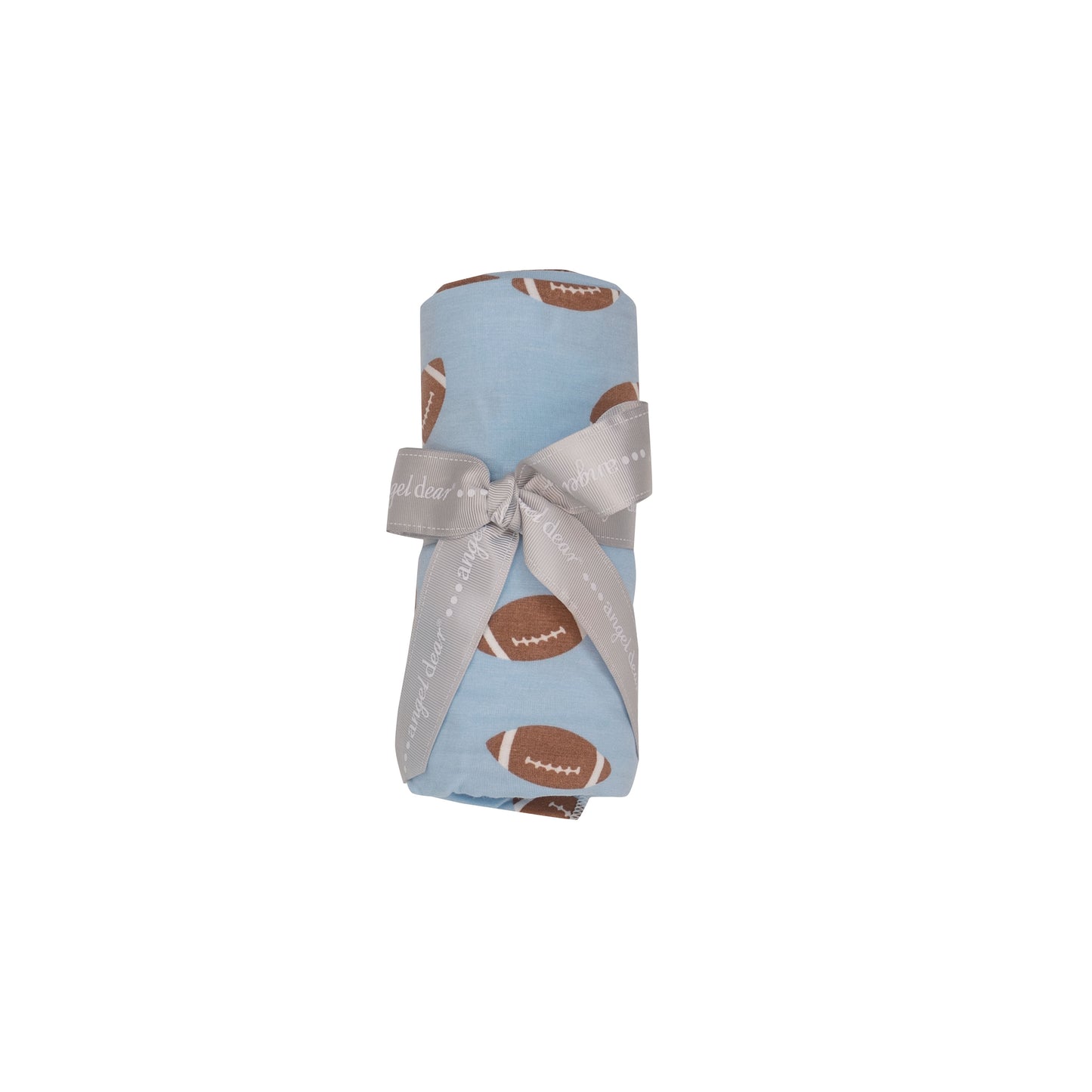 Stretch Swaddle, Football Blue
