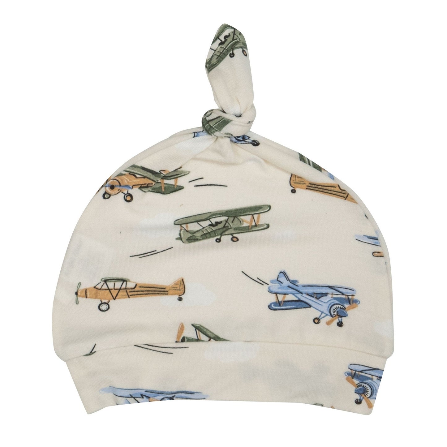 Knot Beanie, Vintage Airplane