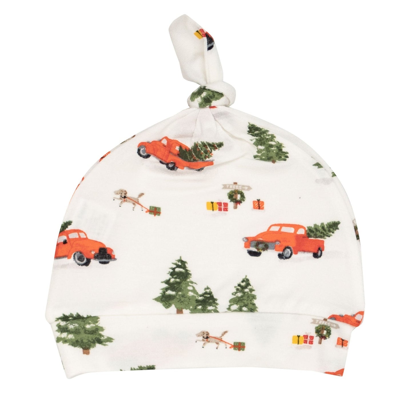 Knot Beanie, Vintage Red Truck