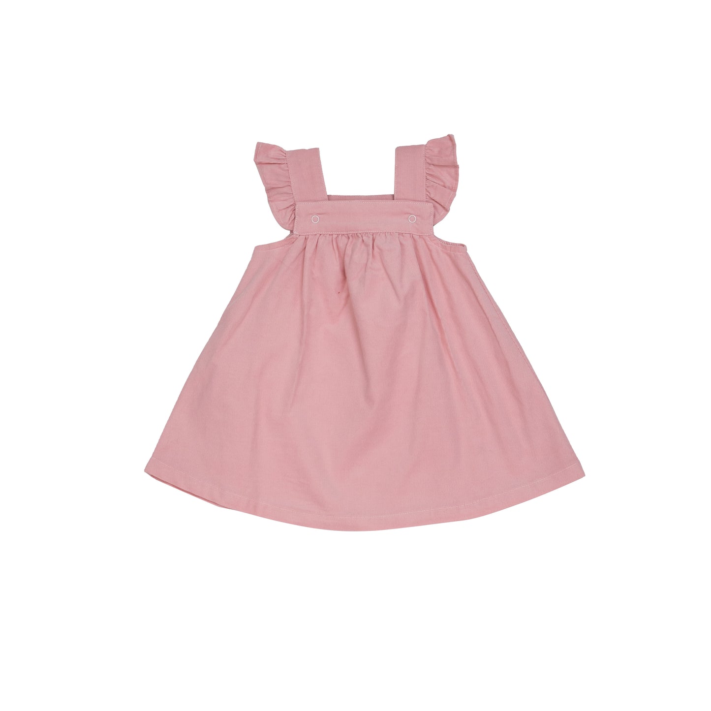 Corduroy Retro Jumper & Bloomer Set, Coral Blush