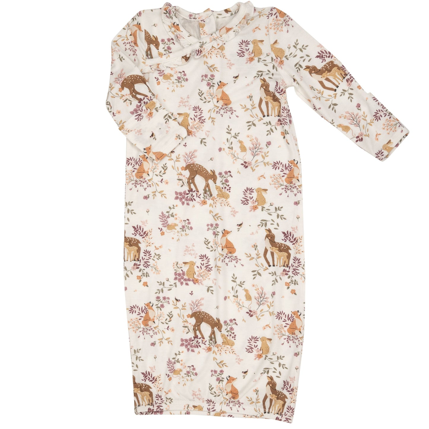 Easy Change Kimono Gown, Pretty Woodland