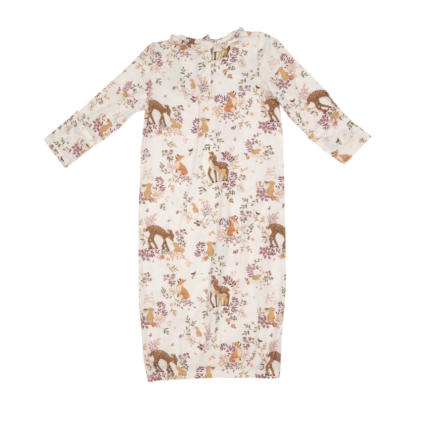 Easy Change Kimono Gown, Pretty Woodland