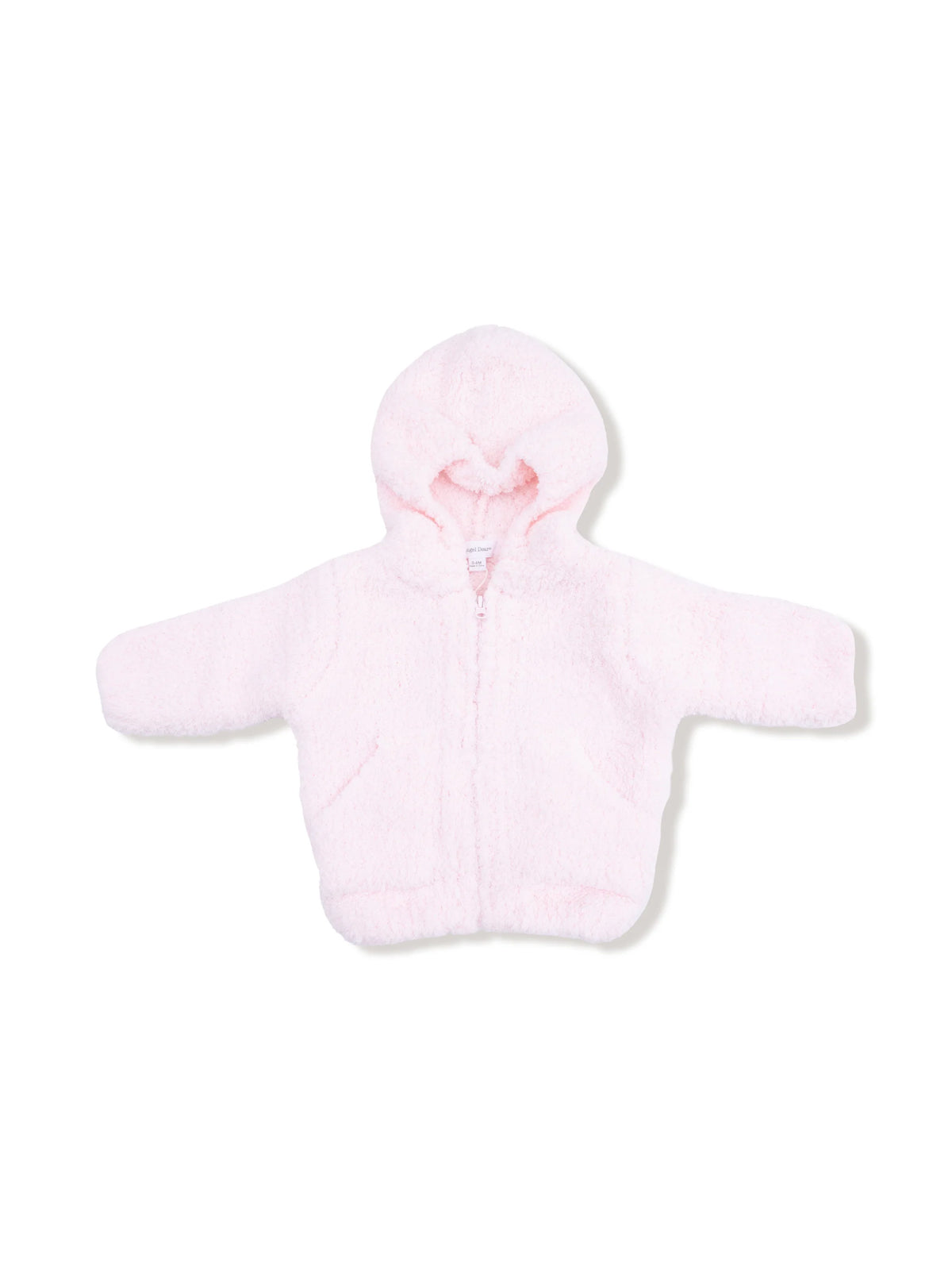 Chenille Hoodie, Pretty Pink