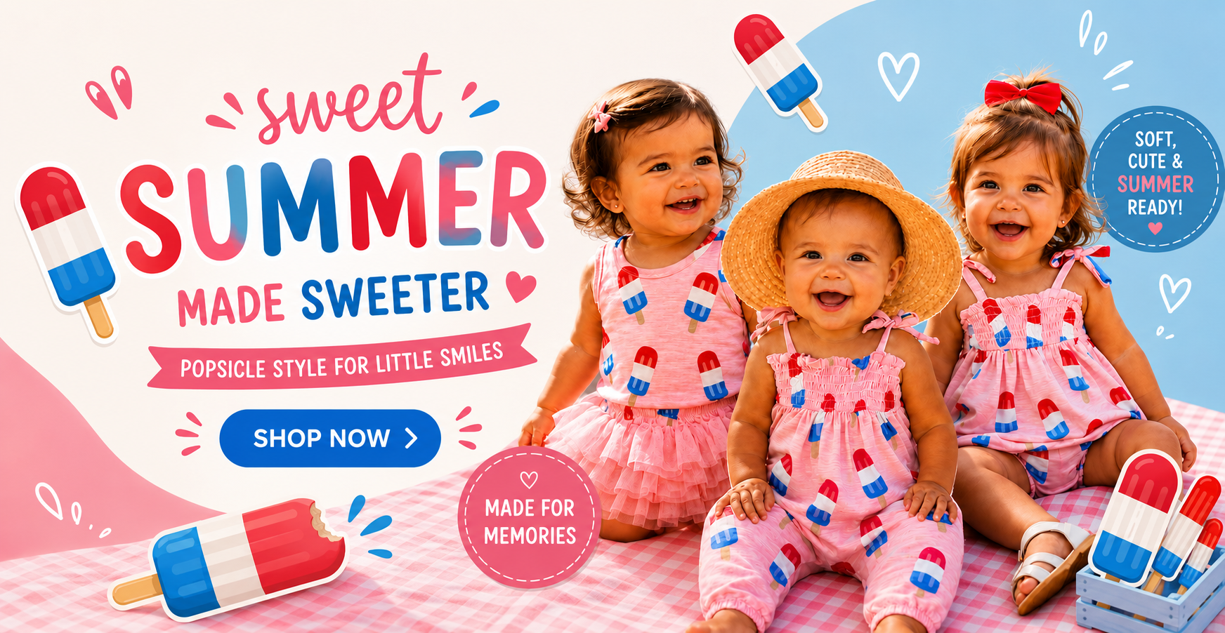 Sweet summer popsicle prints!