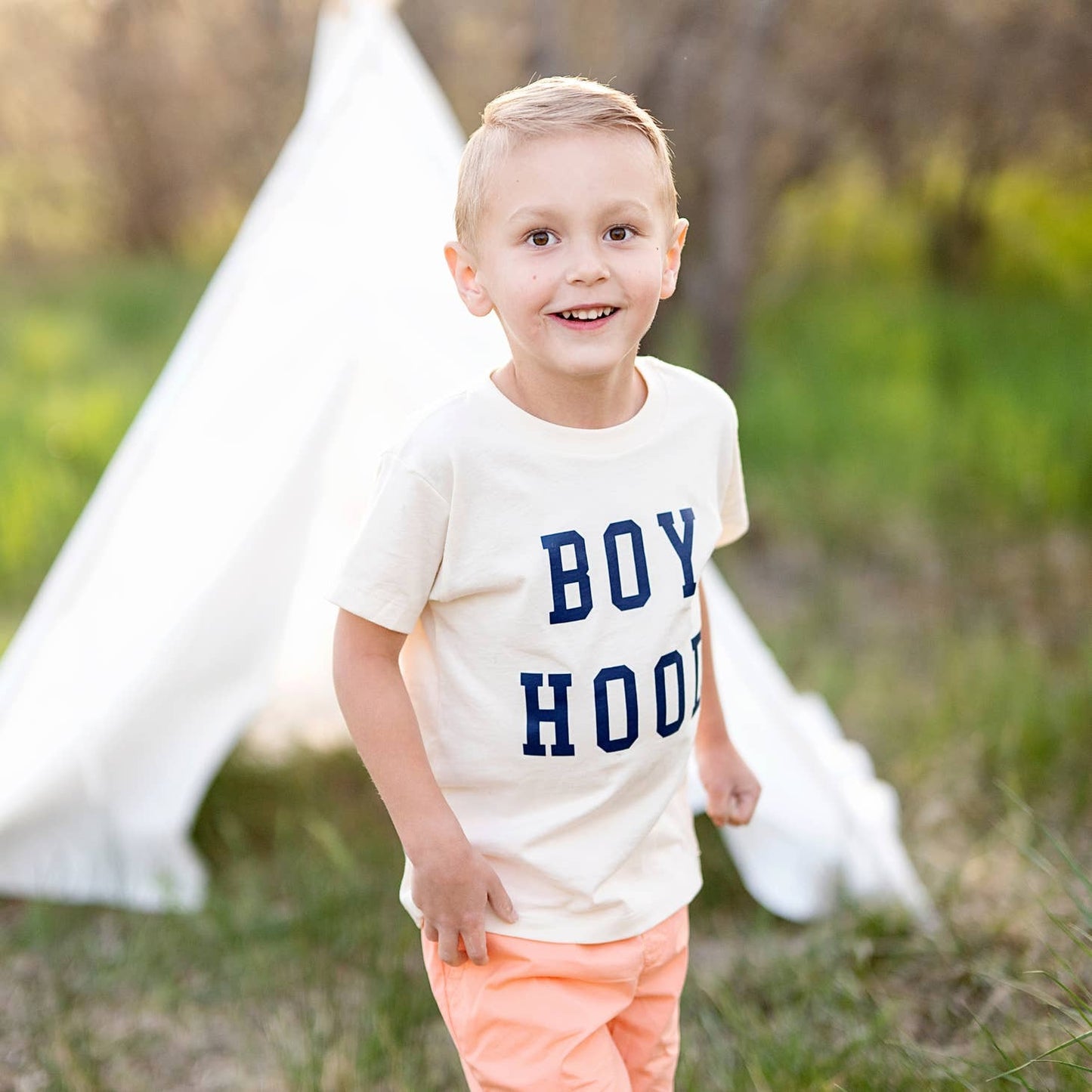 Kid's Graphic Short Sleeve Tee, Boy Hood