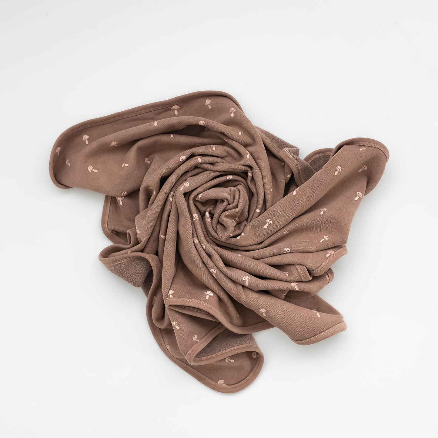 Organic Swaddle Blanket, Rosewood Flower
