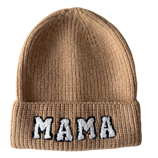 Mama Knit Hat, Rustic
