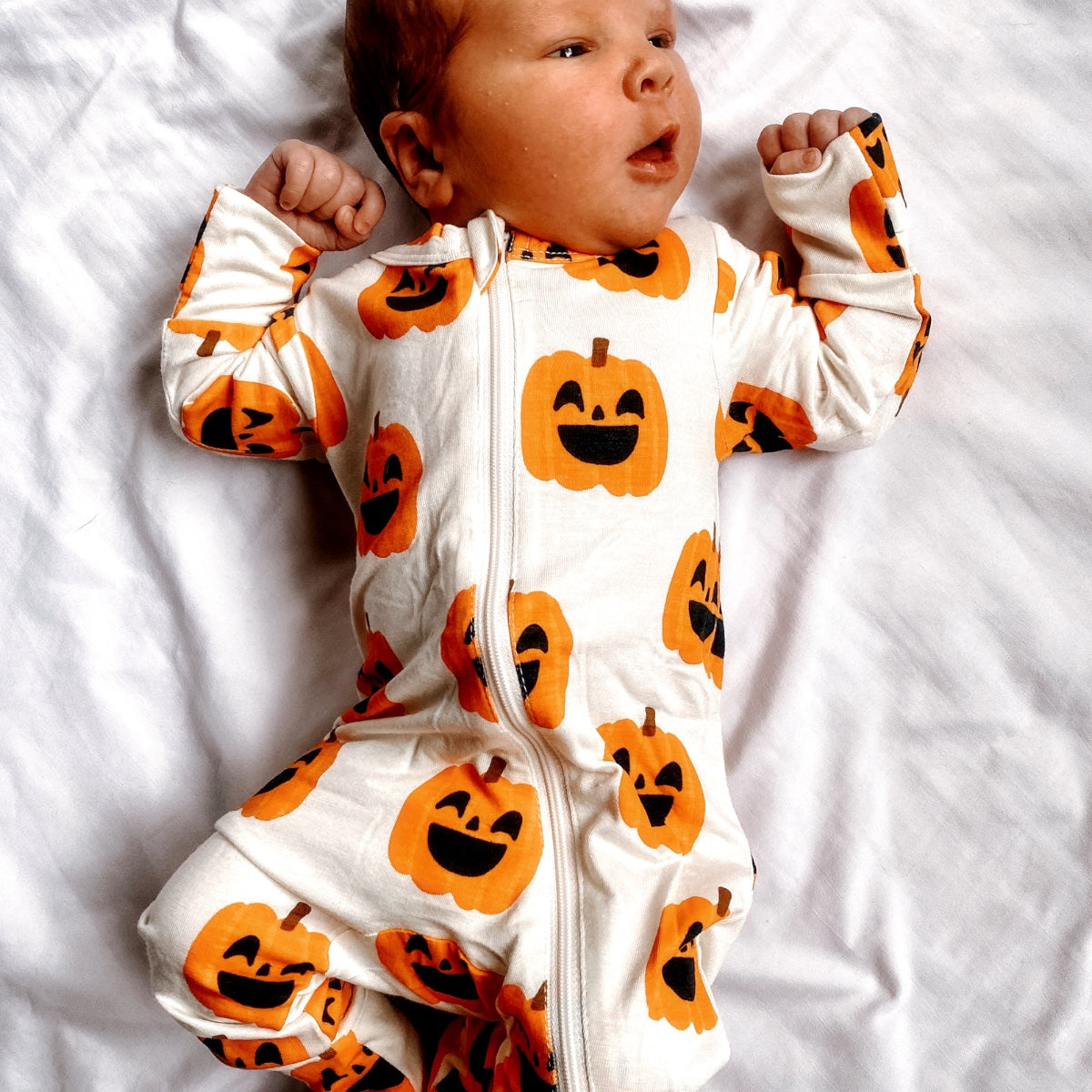 Holiday Penguins 2 Way Zipper Romper