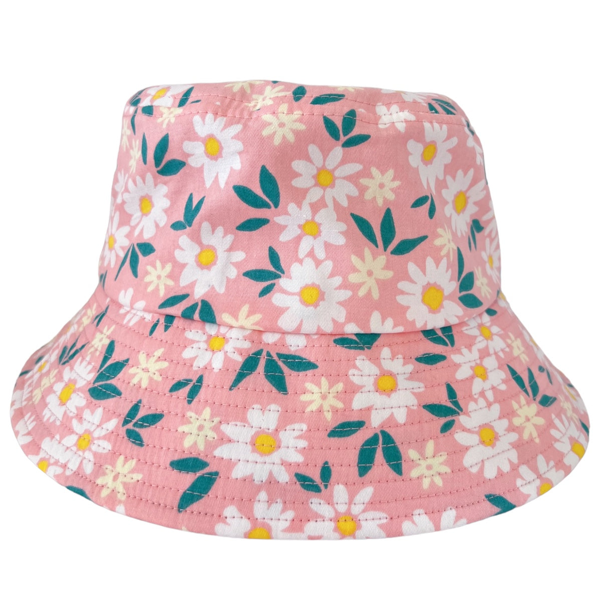 Women\'s Spring Summer Floral Bucket Hat for Women Cotton Bucket Hat Lightweight Blue Floral Bucket Hat – Lightweight & Packable – BGear Apparel main image 4