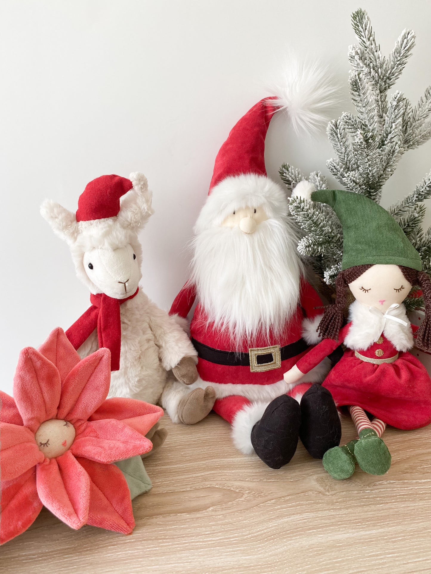 Santa Claus Shelf Sitter, Red