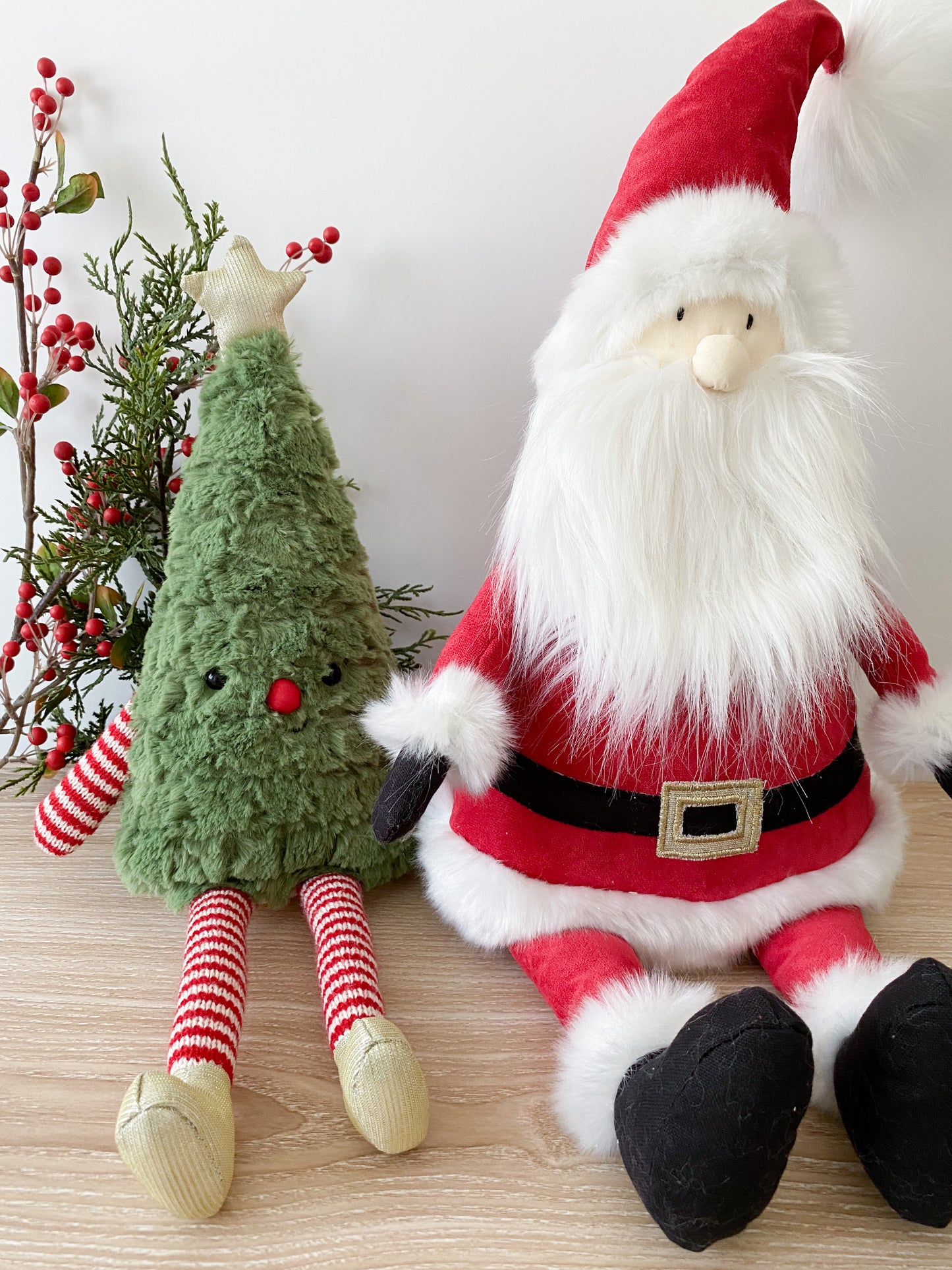 Santa Claus Shelf Sitter, Red