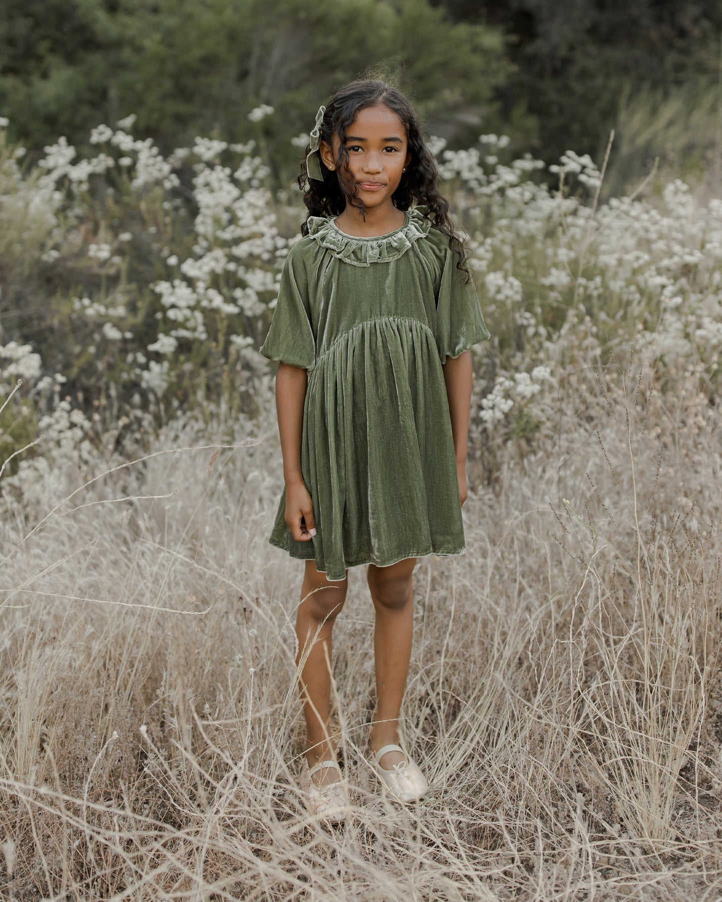 Adeline Dress, Pine