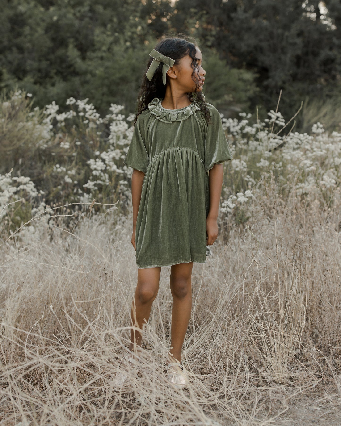 Adeline Dress, Pine