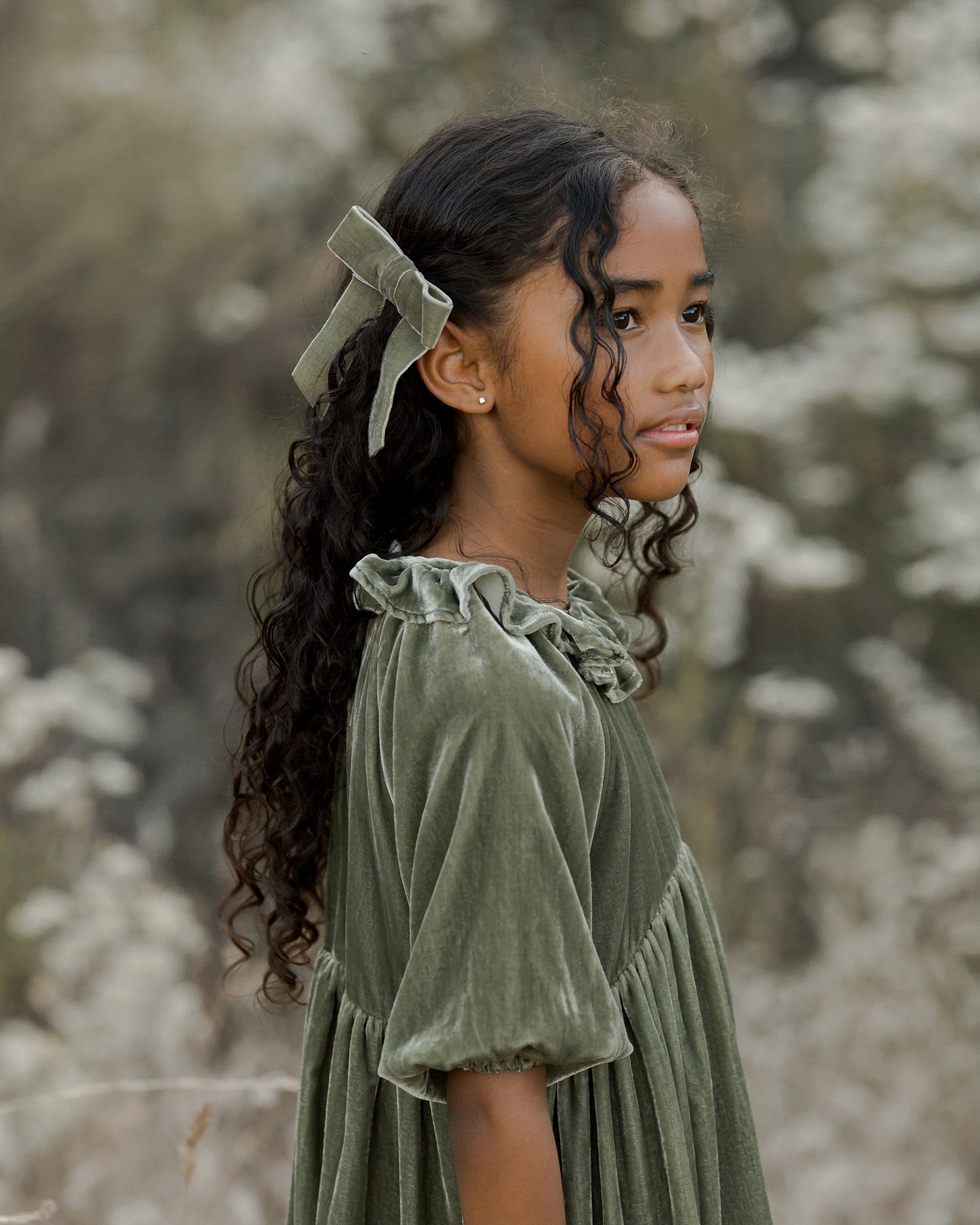Adeline Dress, Pine