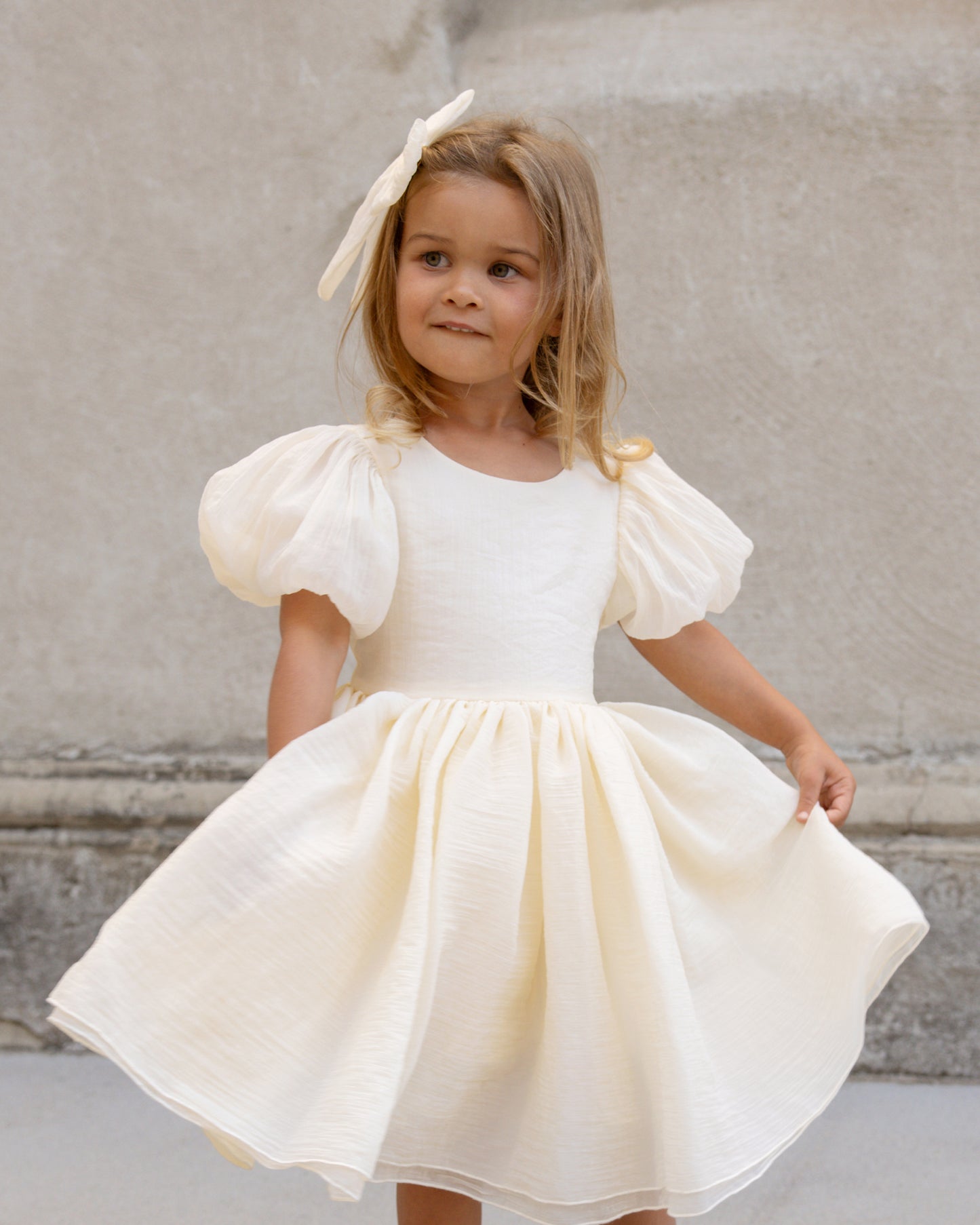 Sofia Dress, Ivory
