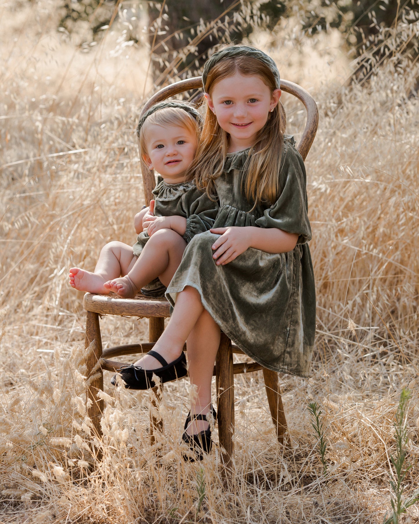 Adeline Dress, Pine