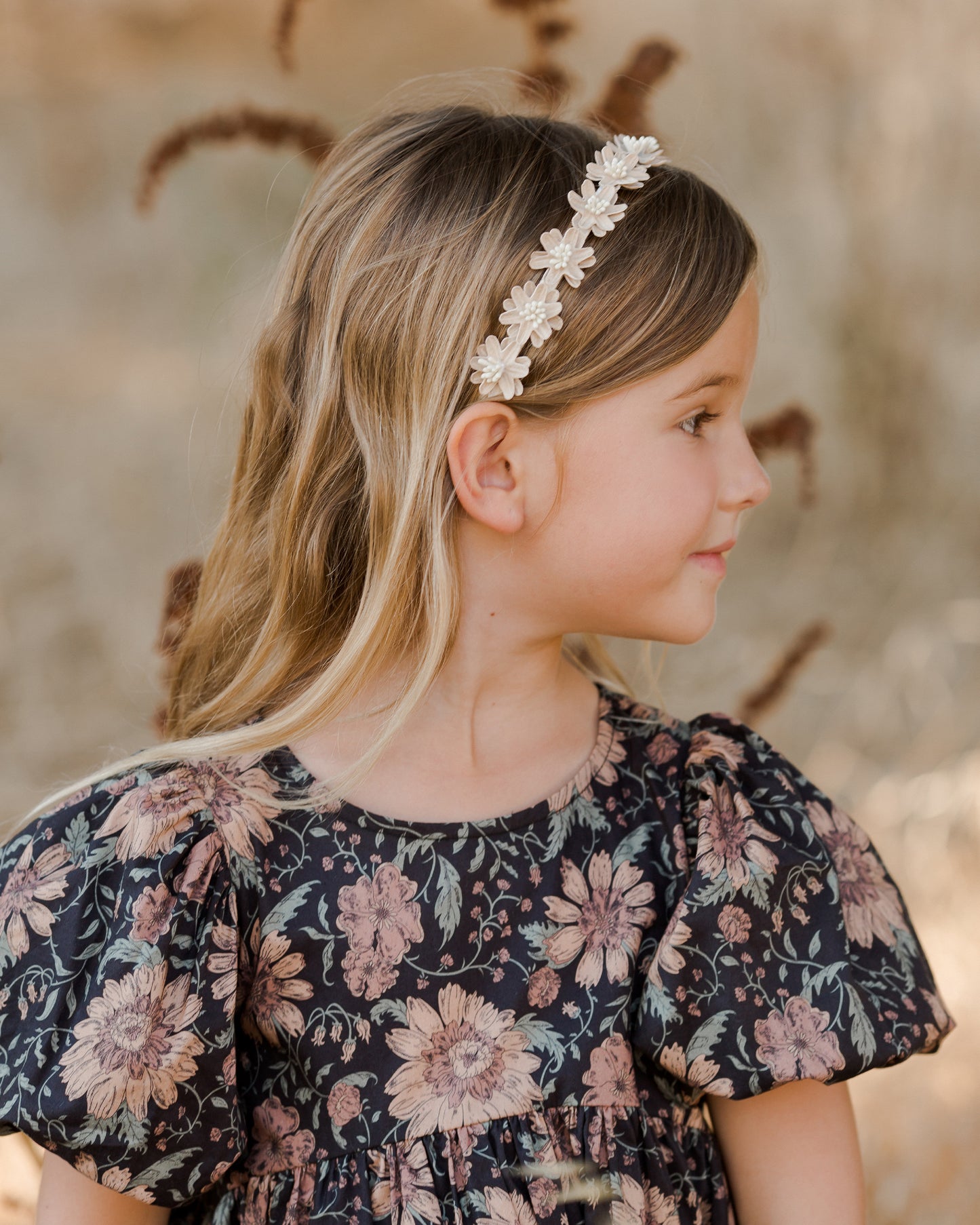 Luna Dress, Holiday Bloom
