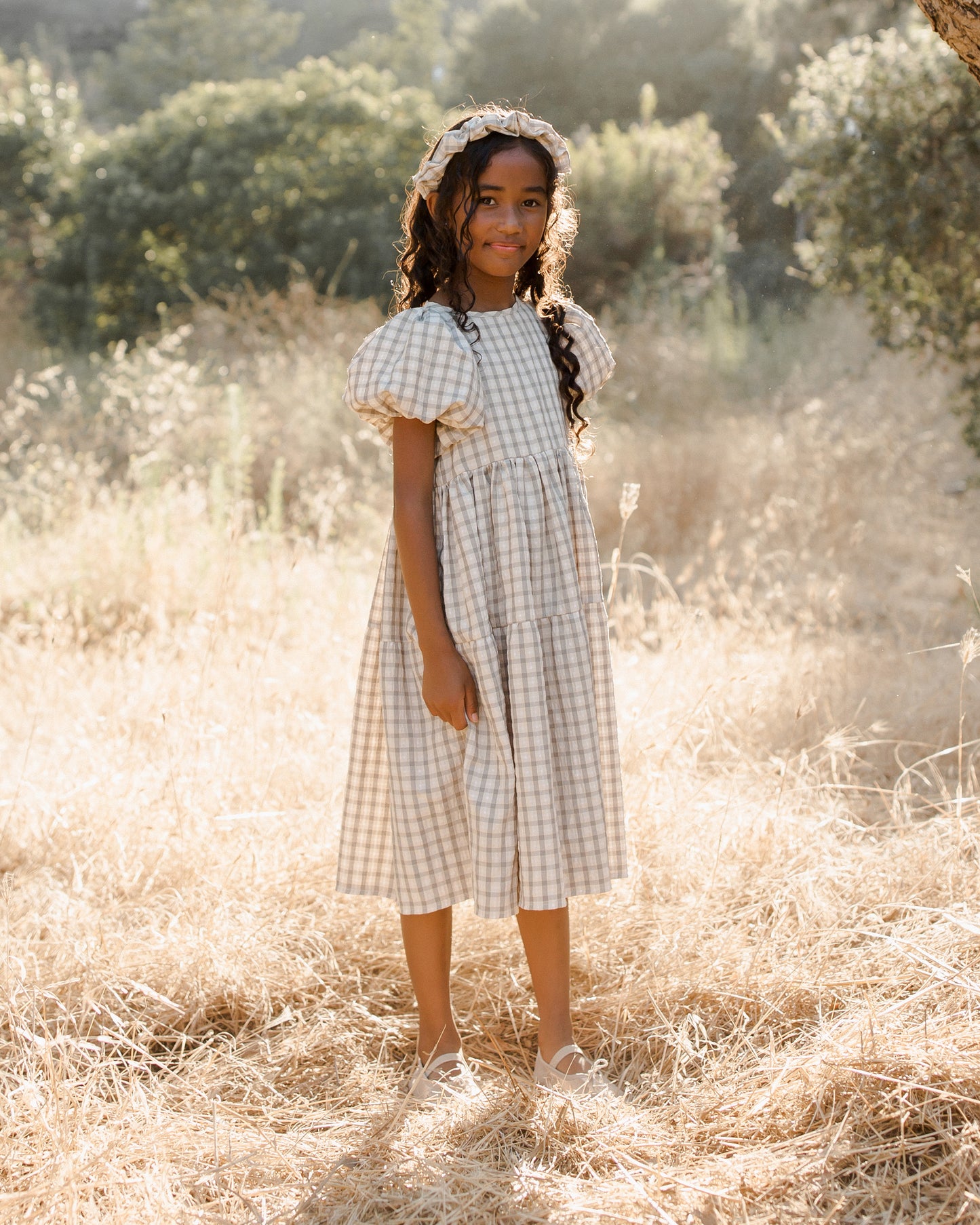 Chloe Dress, Autumn Plaid
