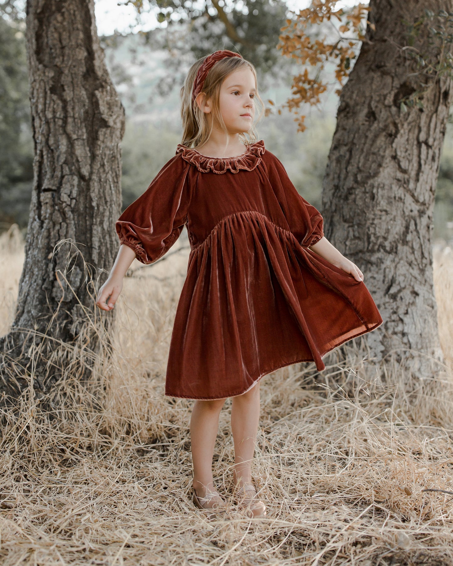 Adeline Dress, Berry