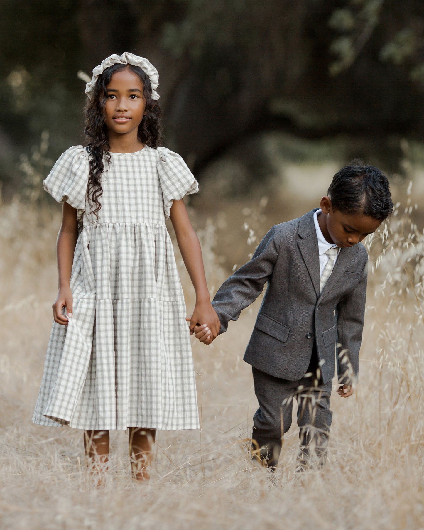 Chloe Dress, Autumn Plaid